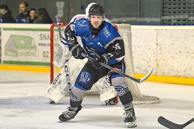 Photo hockey match Nantes - Courchevel-Méribel-Pralognan le 14/03/2026