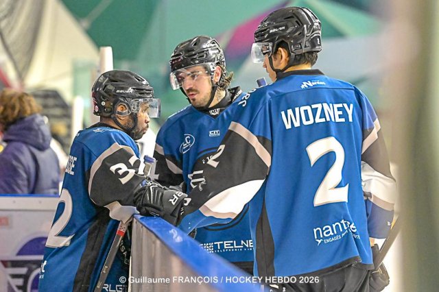 Photo hockey match Nantes - Courchevel-Méribel-Pralognan le 14/03/2026