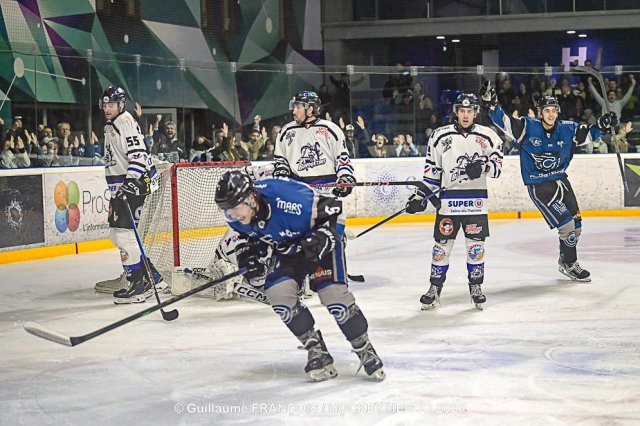Photo hockey match Nantes - Courchevel-Méribel-Pralognan le 14/03/2026