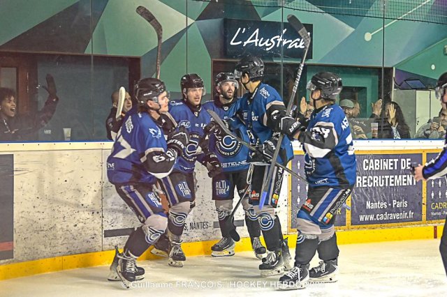 Photo hockey match Nantes - Courchevel-Méribel-Pralognan le 14/03/2026