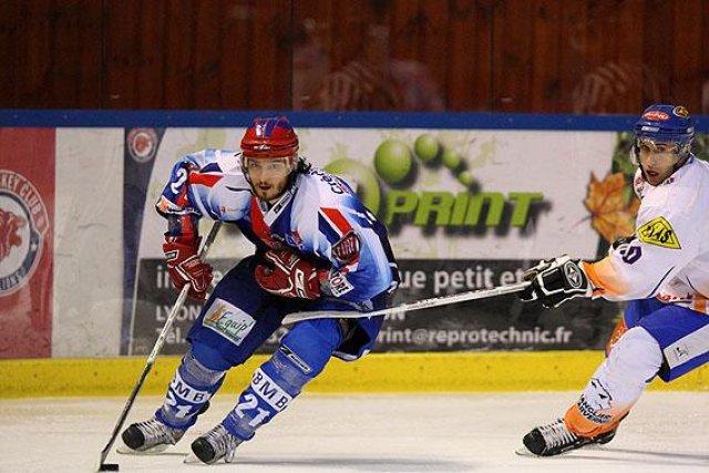 Photo hockey match Lyon - Clermont-Ferrand le 05/12/2009