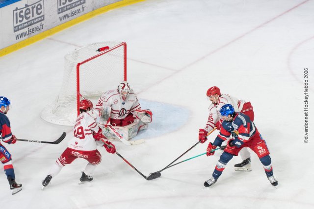 Photo hockey match Grenoble  - Briançon  le 21/03/2026