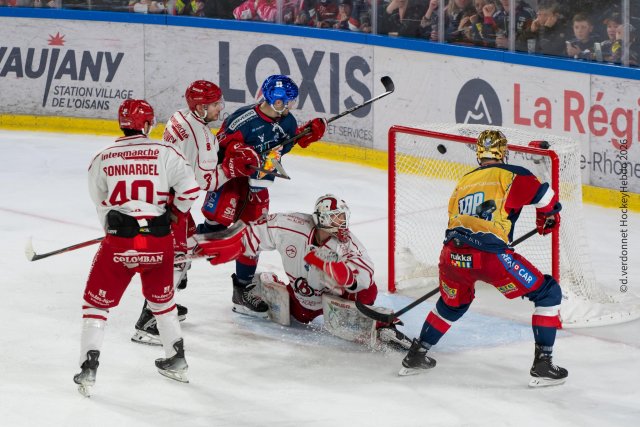 Photo hockey match Grenoble  - Briançon  le 21/03/2026