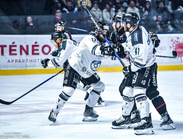 Photo hockey match Bordeaux - Marseille le 21/03/2026