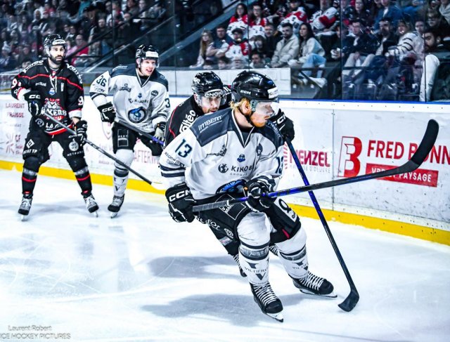 Photo hockey match Bordeaux - Marseille le 21/03/2026
