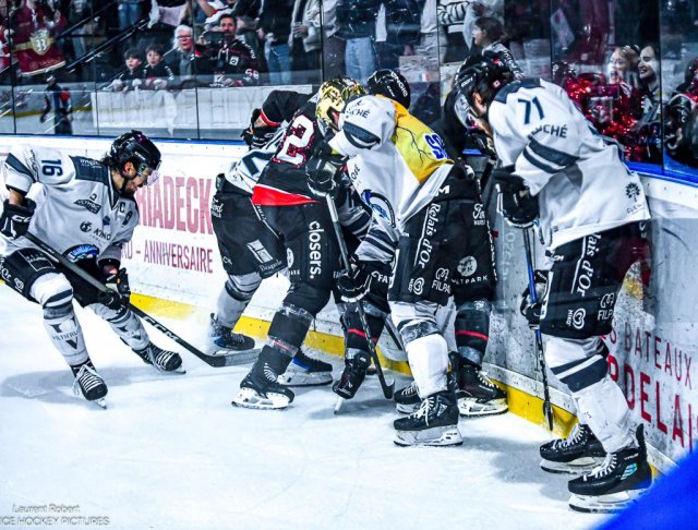 Photo hockey match Bordeaux - Marseille le 21/03/2026