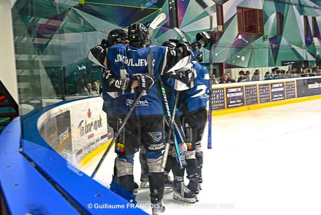 Photo hockey match Nantes - Courchevel-Méribel-Pralognan le 22/03/2026