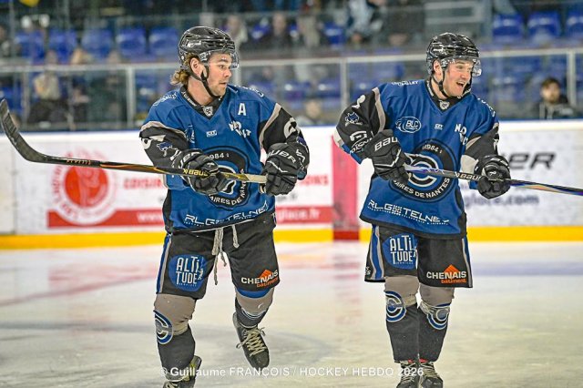 Photo hockey match Nantes - Courchevel-Méribel-Pralognan le 22/03/2026
