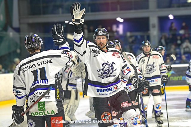 Photo hockey match Nantes - Courchevel-Méribel-Pralognan le 22/03/2026