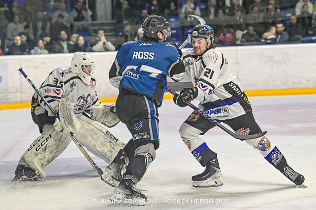 Photo hockey match Nantes - Courchevel-Méribel-Pralognan le 22/03/2026