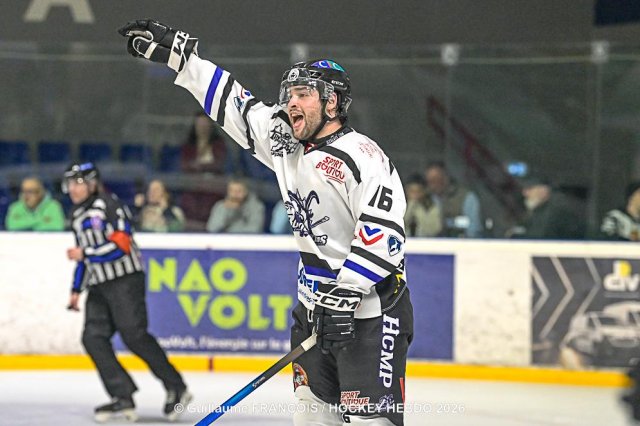 Photo hockey match Nantes - Courchevel-Méribel-Pralognan le 22/03/2026