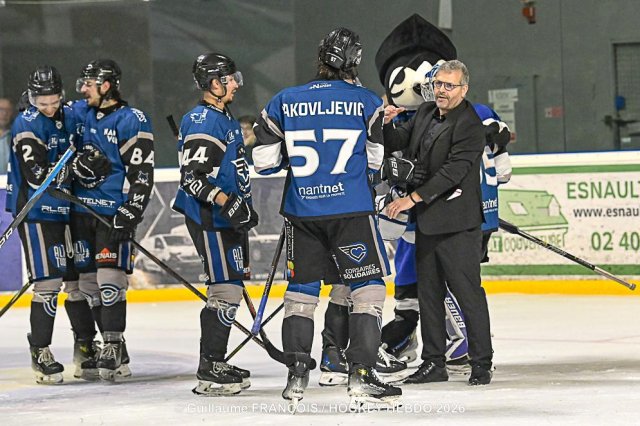 Photo hockey match Nantes - Courchevel-Méribel-Pralognan le 22/03/2026