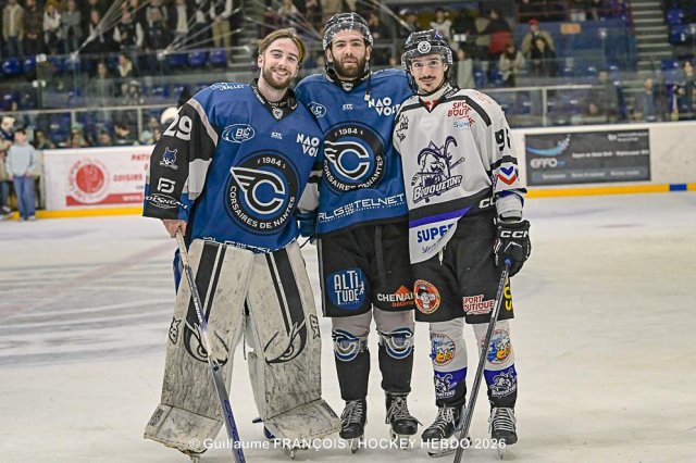 Photo hockey match Nantes - Courchevel-Méribel-Pralognan le 22/03/2026