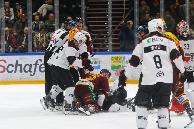 Photo hockey match Genève - Lausanne le 25/03/2026