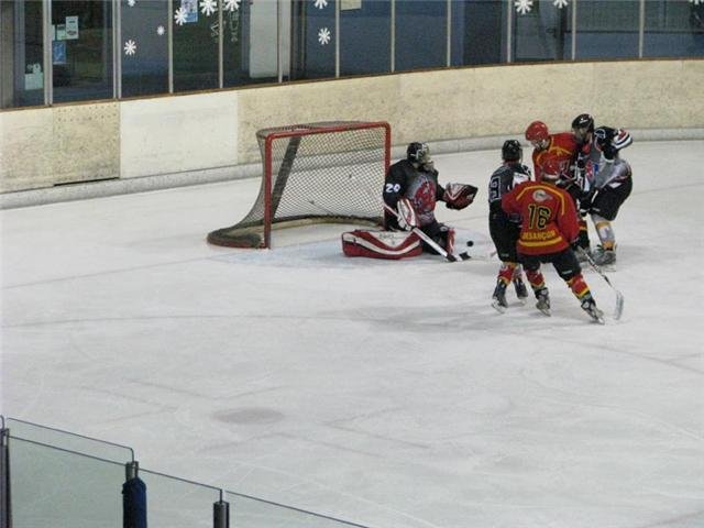 Photo hockey match Besançon - Mulhouse U20 le 05/12/2009