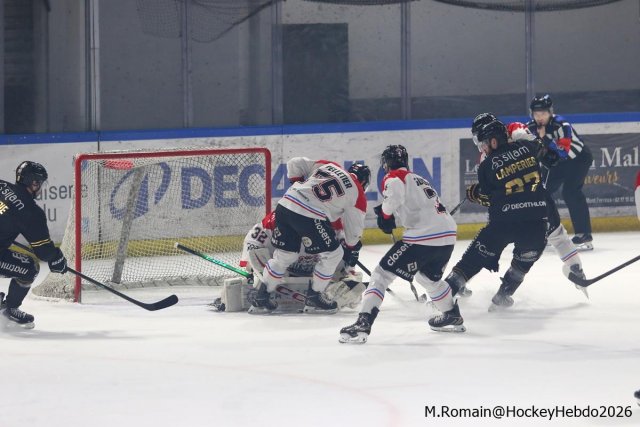 Photo hockey match Rouen - Bordeaux le 27/03/2026
