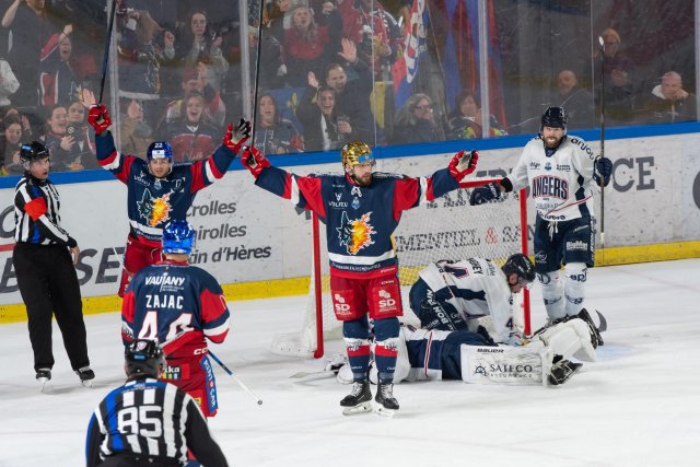 Photo hockey match Grenoble  - Angers  le 28/03/2026