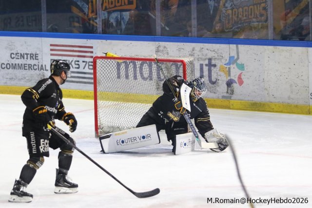 Photo hockey match Rouen - Bordeaux le 28/03/2026