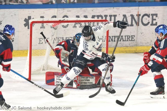 Photo hockey match Grenoble  - Angers  le 04/04/2026