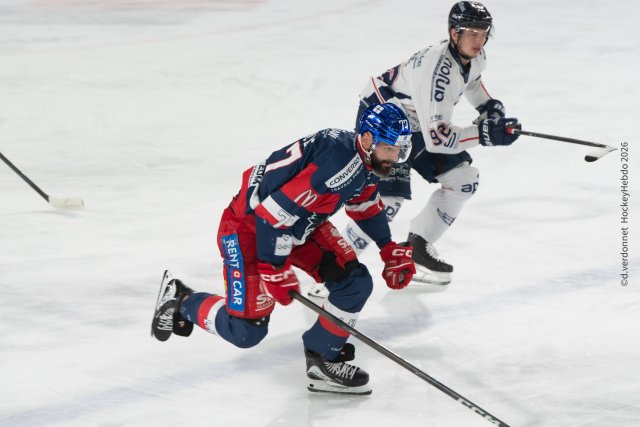 Photo hockey match Grenoble  - Angers  le 04/04/2026