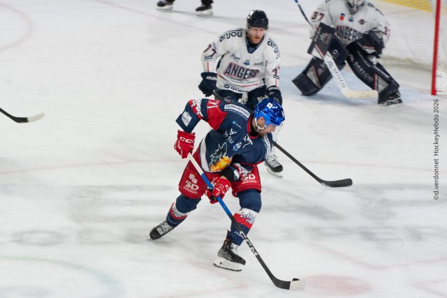 Photo hockey match Grenoble  - Angers  le 04/04/2026