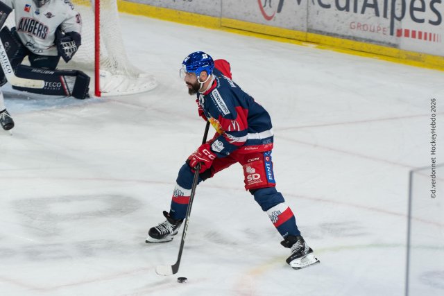 Photo hockey match Grenoble  - Angers  le 04/04/2026