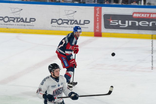 Photo hockey match Grenoble  - Angers  le 04/04/2026