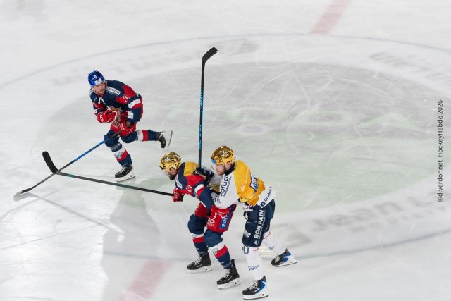 Photo hockey match Grenoble  - Angers  le 04/04/2026