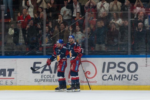 Photo hockey match Grenoble  - Angers  le 04/04/2026
