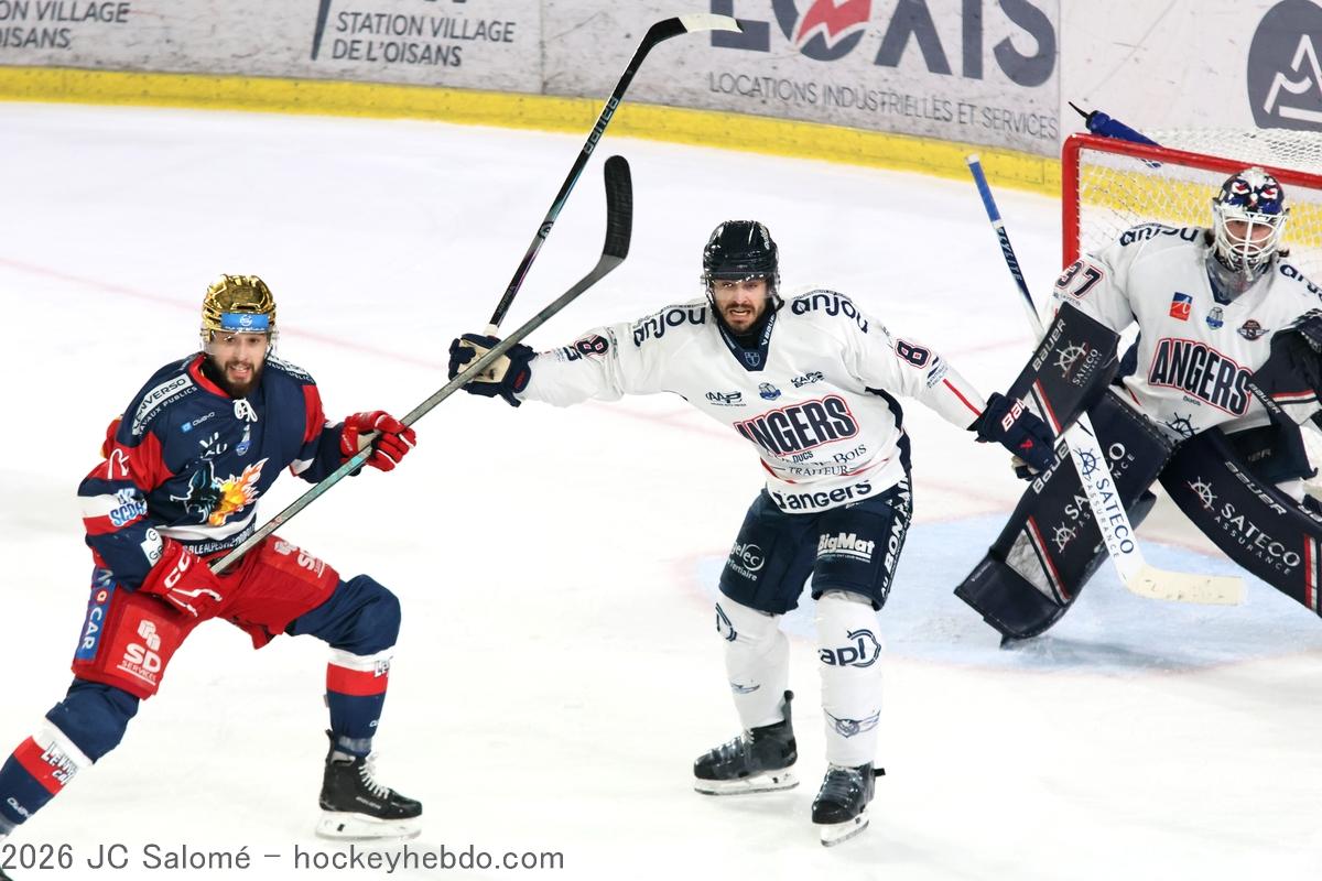 Grenoble  6 - 2 Angers 