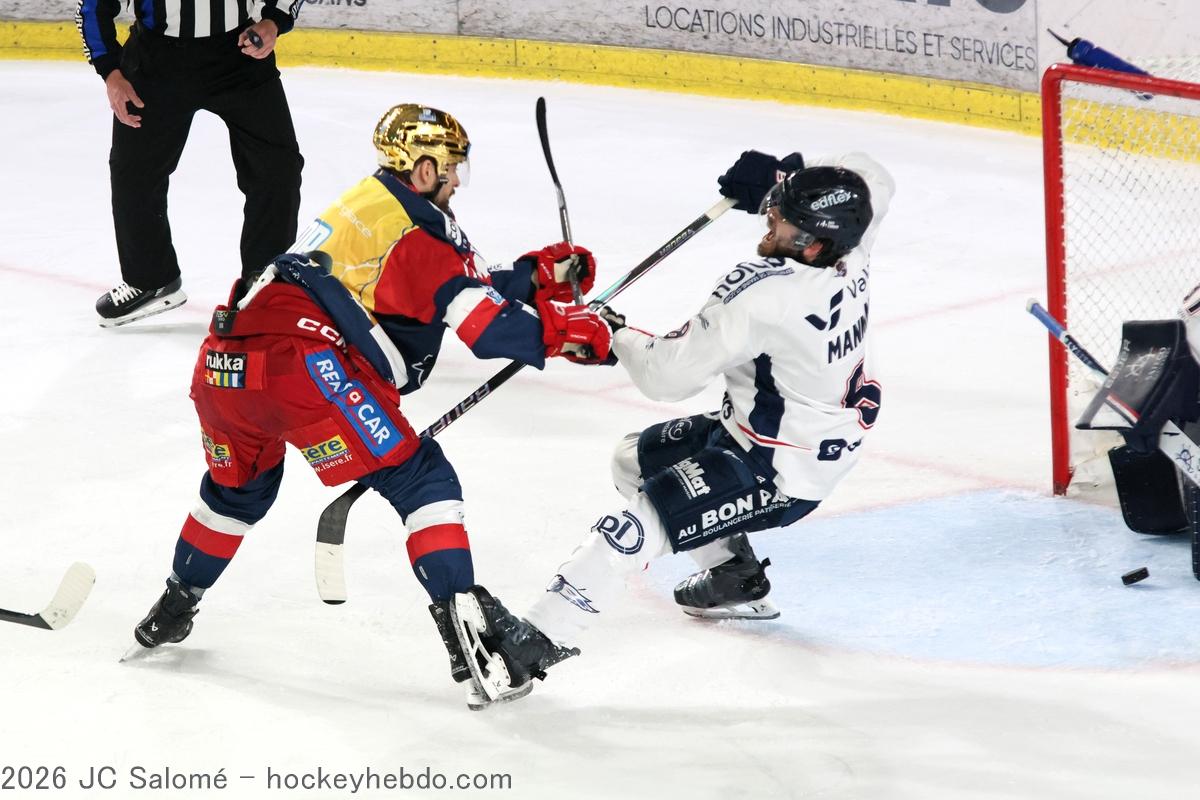 Grenoble  6 - 2 Angers 