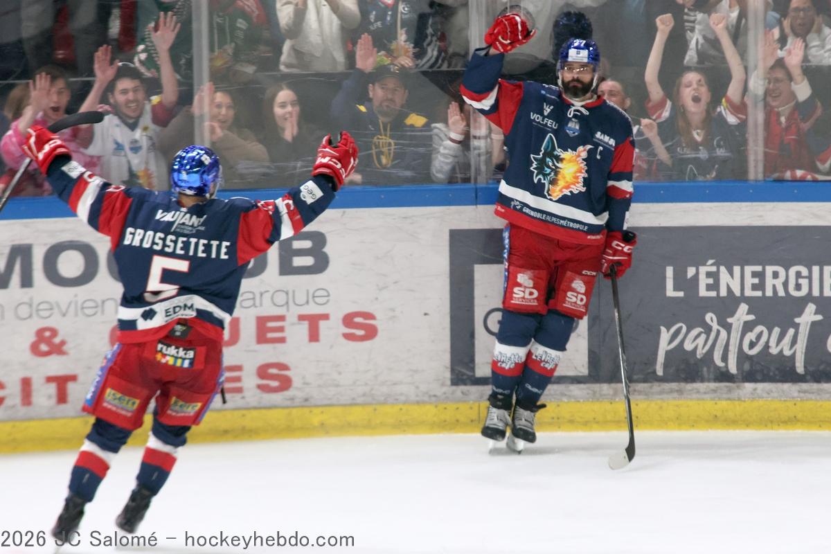Grenoble  6 - 2 Angers 