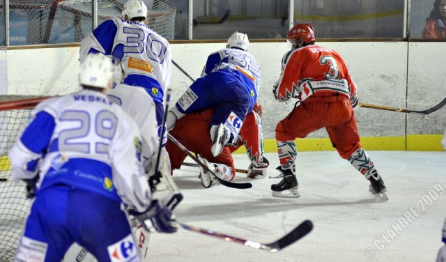 Photo hockey match Courbevoie  - Reims* le 04/12/2009