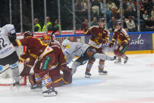 Photo hockey match Genève - Fribourg le 10/04/2026