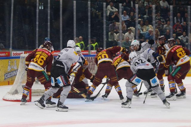 Photo hockey match Genève - Fribourg le 10/04/2026