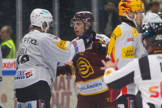 Photo hockey match Genève - Fribourg le 10/04/2026
