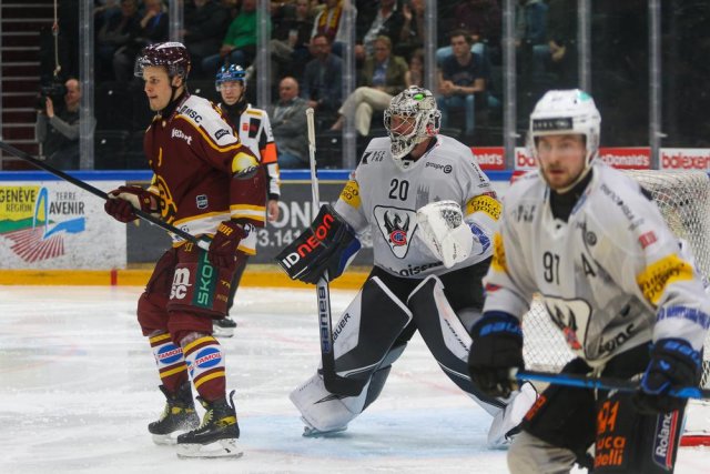 Photo hockey match Genève - Fribourg le 10/04/2026