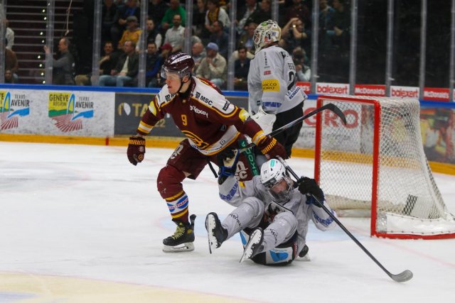 Photo hockey match Genève - Fribourg le 10/04/2026