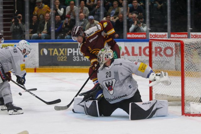 Photo hockey match Genève - Fribourg le 10/04/2026