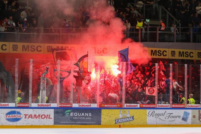 Photo hockey match Genève - Fribourg le 10/04/2026