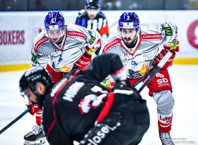 Photo hockey match Bordeaux - Grenoble  le 14/04/2026