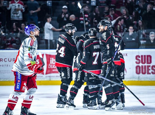 Photo hockey match Bordeaux - Grenoble  le 14/04/2026