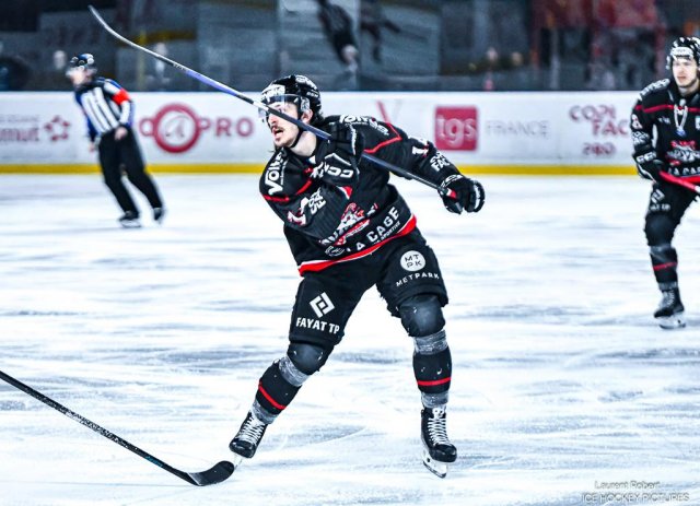 Photo hockey match Bordeaux - Grenoble  le 14/04/2026