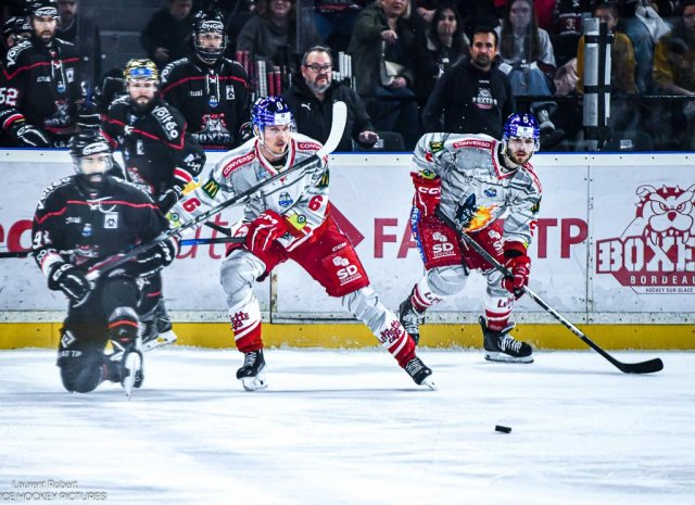 Photo hockey match Bordeaux - Grenoble  le 14/04/2026