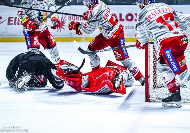 Photo hockey match Bordeaux - Grenoble  le 14/04/2026