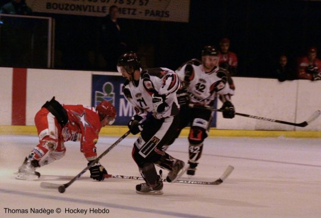 Photo hockey match Amnéville - Mulhouse le 05/12/2009