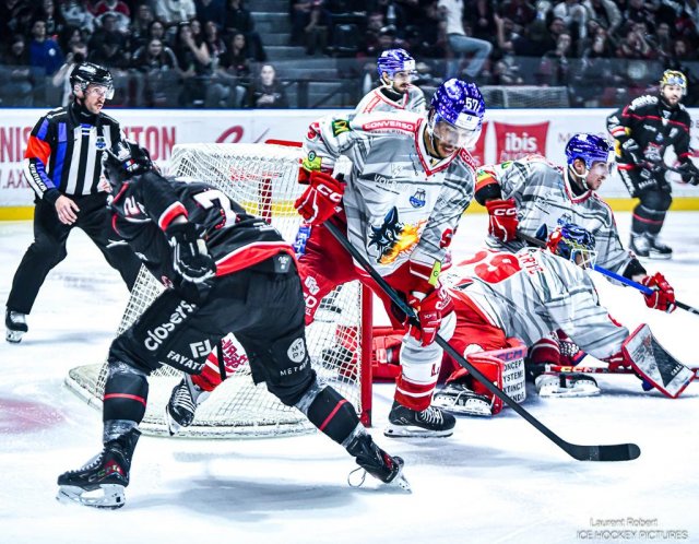 Photo hockey match Bordeaux - Grenoble  le 15/04/2026