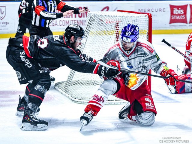 Photo hockey match Bordeaux - Grenoble  le 15/04/2026