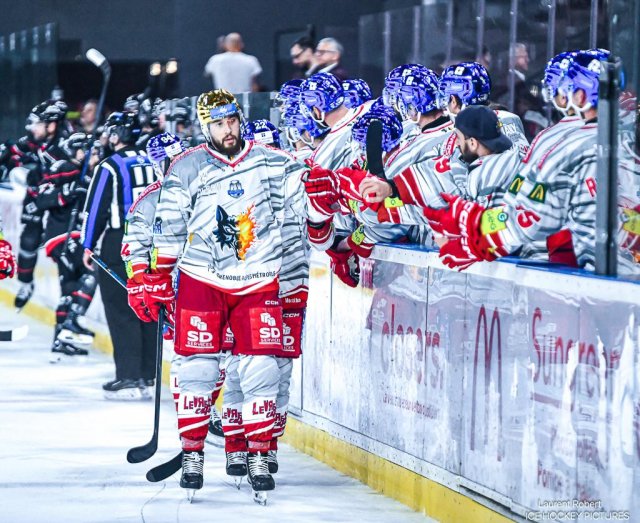 Photo hockey match Bordeaux - Grenoble  le 15/04/2026
