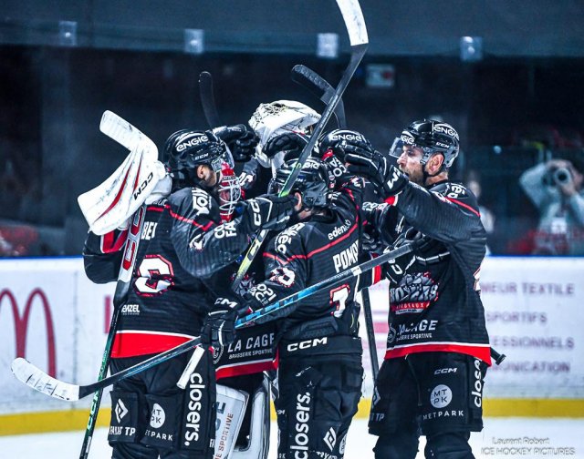 Photo hockey match Bordeaux - Grenoble  le 15/04/2026